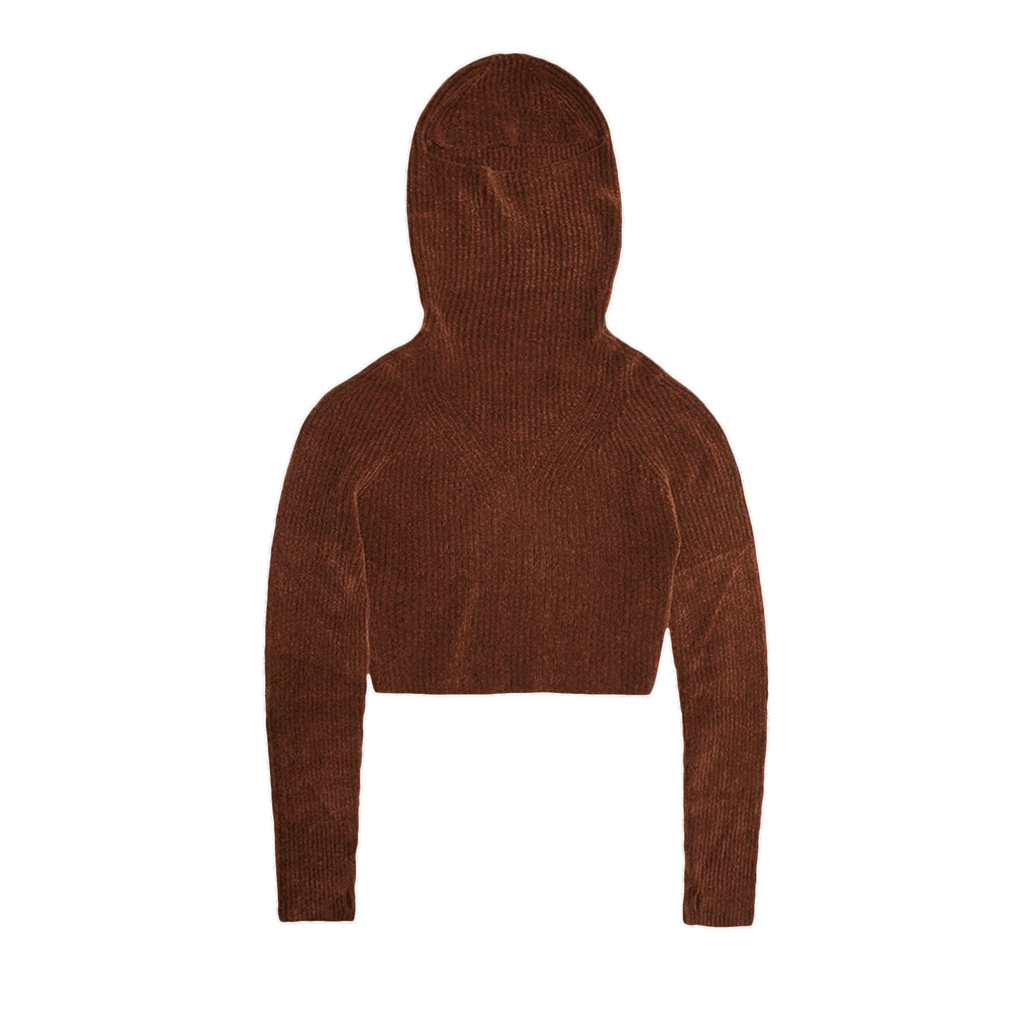 Суитчър Jacquemus La Cagoule Manches Longue Hoodie Кафяво | 223KN135 2164 880, 0