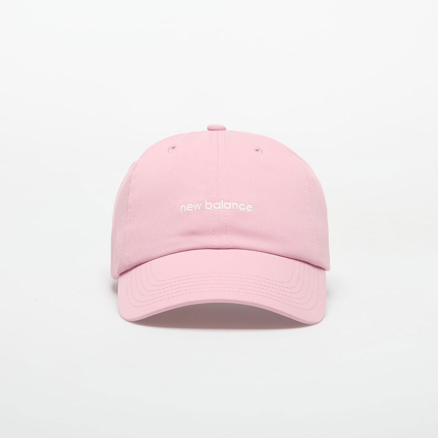 Шапка с козирка New Balance 6 Panel Linear Logo Hat Розово | LAH51010PTF, 0