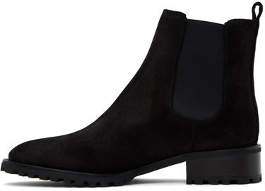Облекло Manolo Blahnik Manolo Blahnik Chelata Suede Chelsea Boots Черно | 321-1812-0001, 2