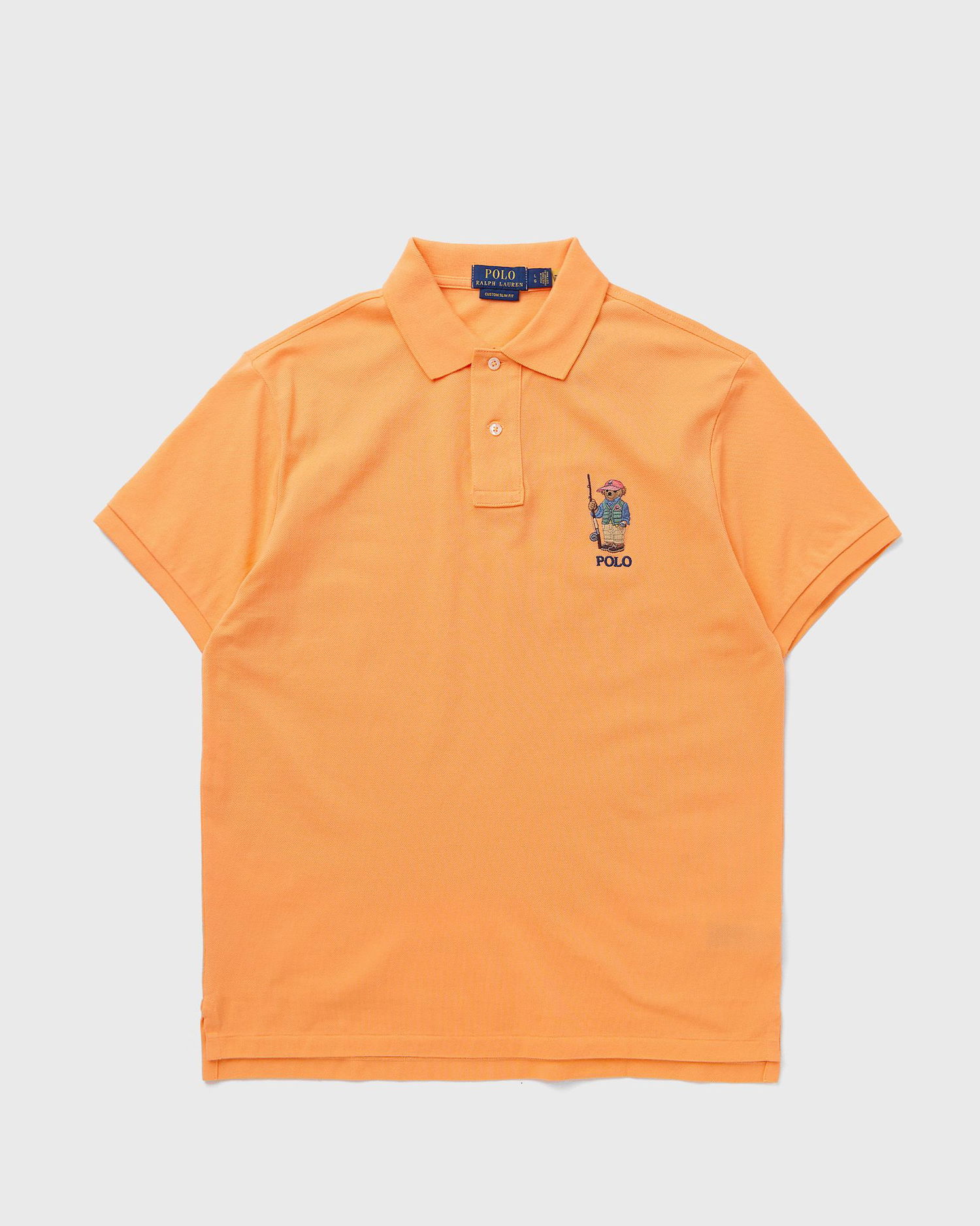 Поло тениска Polo by Ralph Lauren SHORT SLEEVE POLO SHIRT Оранжево
 | 710853312020, 0
