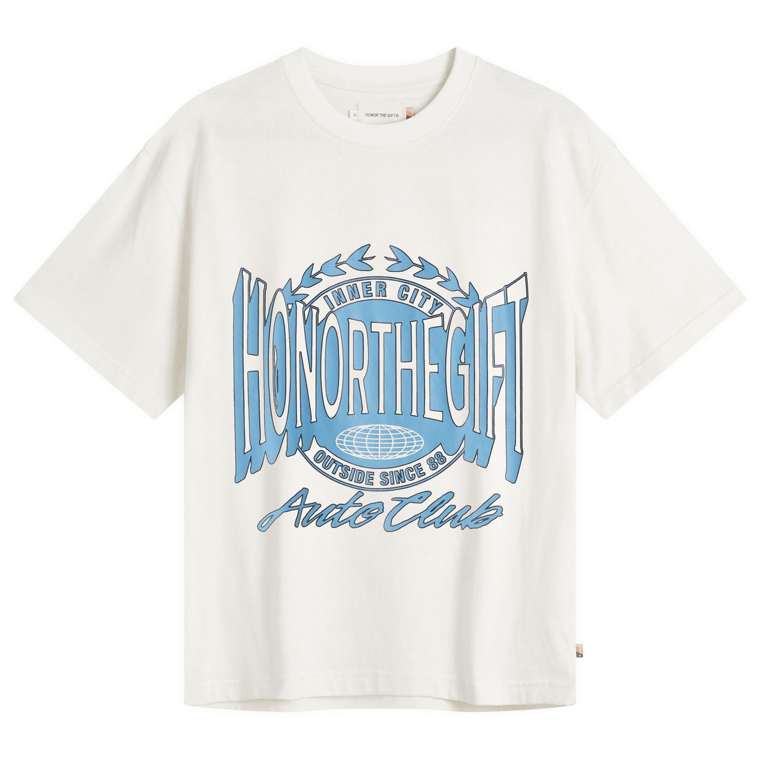 Тениска Honor The Gift Honor the Gift Honor Club Graphic T-Shirt Бяло | HTG250149-WHT, 1