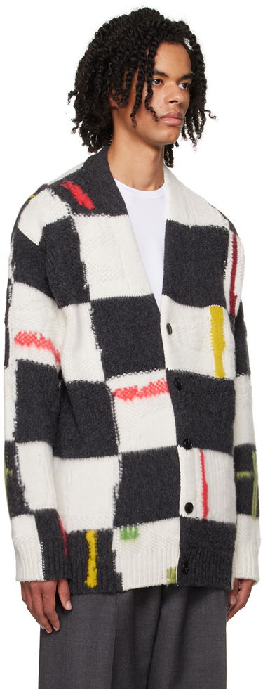 Пуловер ZEGNA ZEGNA x The Elder Statesman Check Cardigan Многоцветен | TCW35A6-CRG, 1