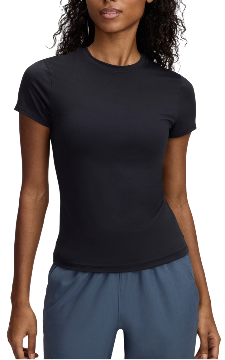 Тениска Under Armour Meridian Core Slim Fit Short Sleeve T-Shirt Черно | 6000341-001
