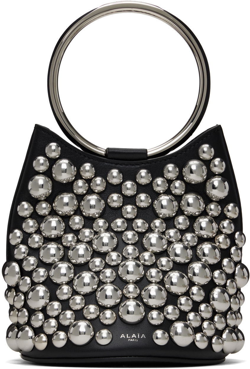 Дамска чанта Alaïa Mini Ring Bucket Bag Черно | AA1S02814CA297, 0