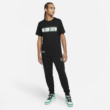Тениска Jordan Paris Saint-Germain Wordmark Черно | db6510-010, 2