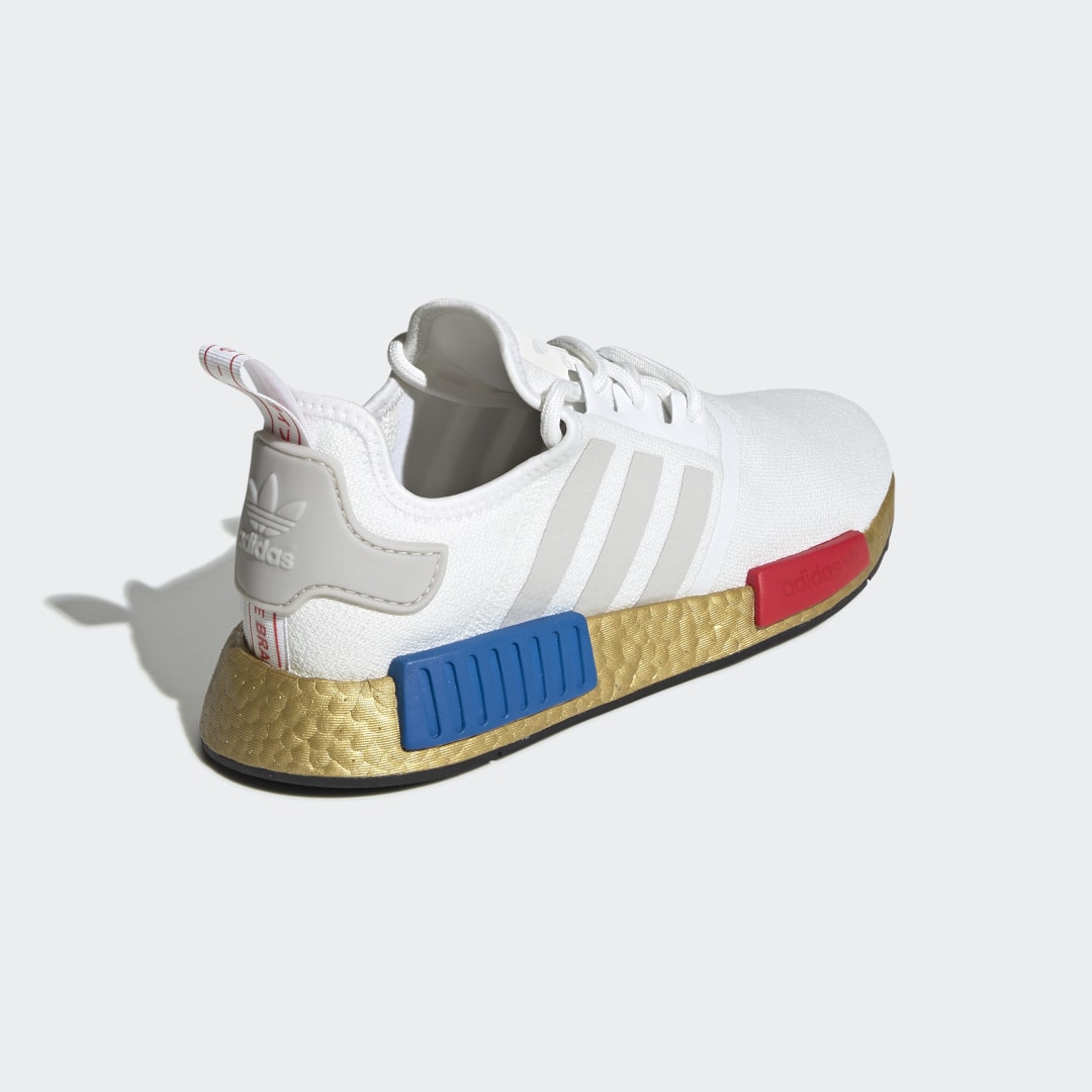 Кецове и обувки adidas Originals NMD_R1 Бяло | FV3642, 1