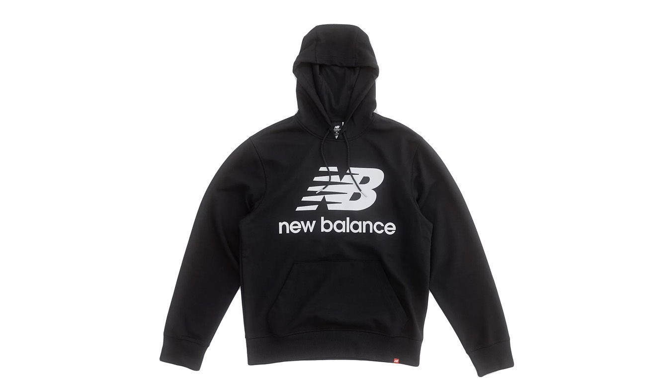 Суитчър New Balance Essentials Pullover Hoodie Черно | MT03558BK, 1