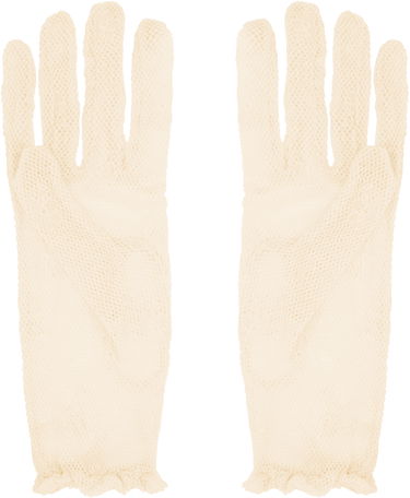 Ръкавици Valentino Valentino Garavani VLogo Signature Lace Gloves Бежово | 6W0GD00HPNN, 1
