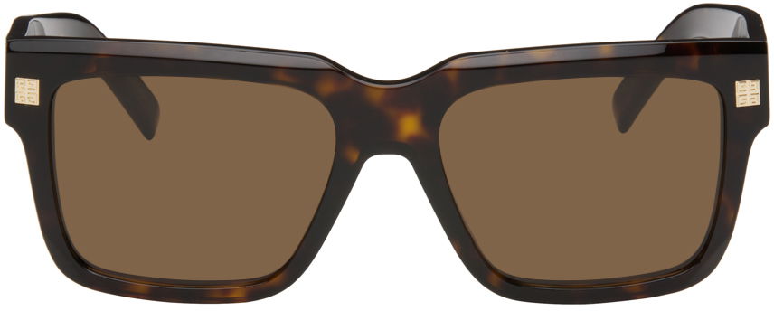 Слънчеви очила Givenchy Tortoiseshell Square Sunglasses Кафяво | GV40060I 192337138980, 0