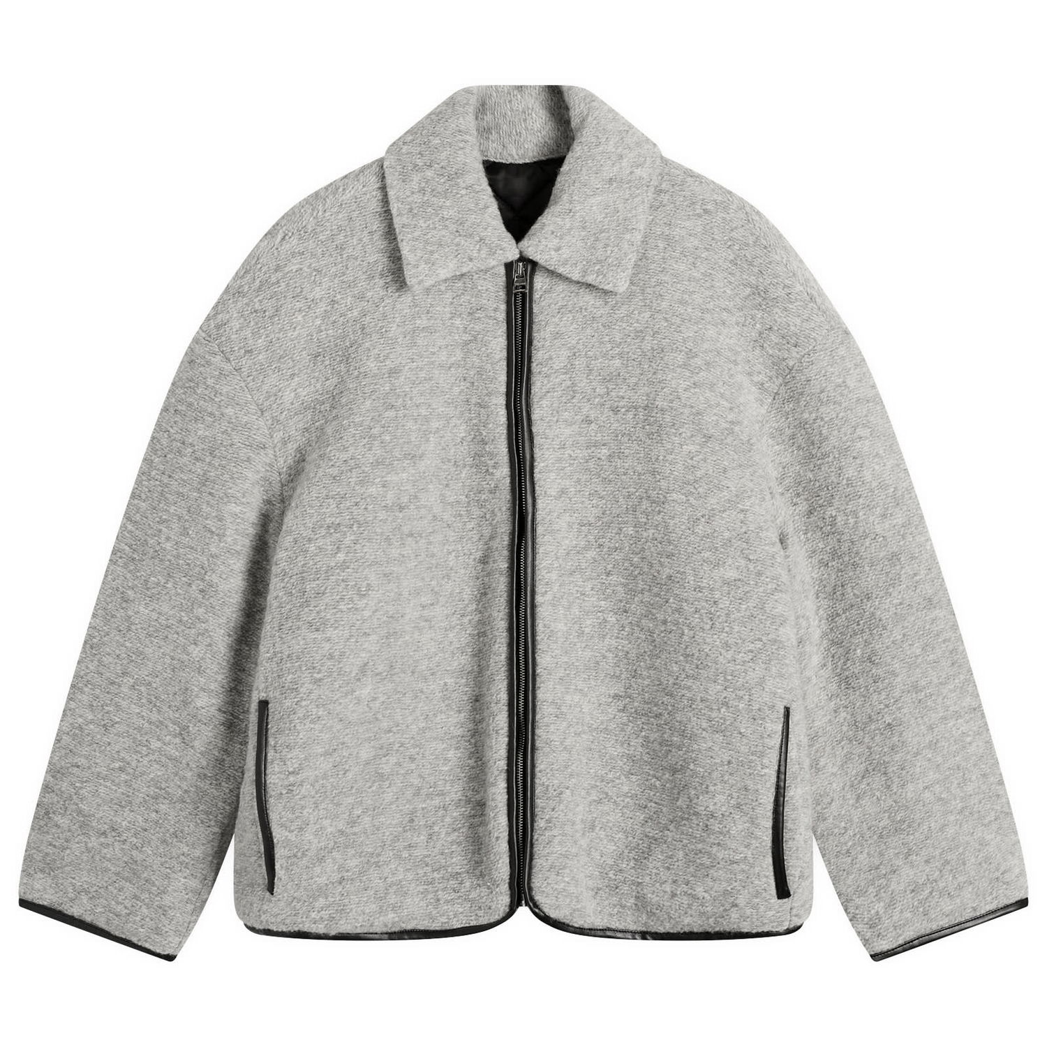 Яке JW Anderson JW Anderson Contrast Trim Casual Jacket, Size Small Сиво | JK0394-PG1820-905, 1