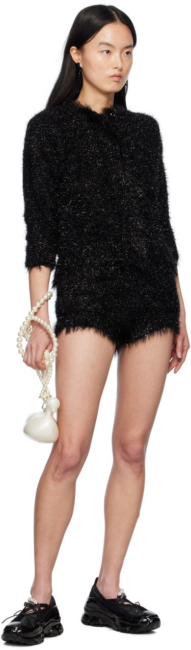 Комбинезон Simone Rocha Simone Rocha Tinsel Knit Cardigan Черно | PRMK2 0664, 3