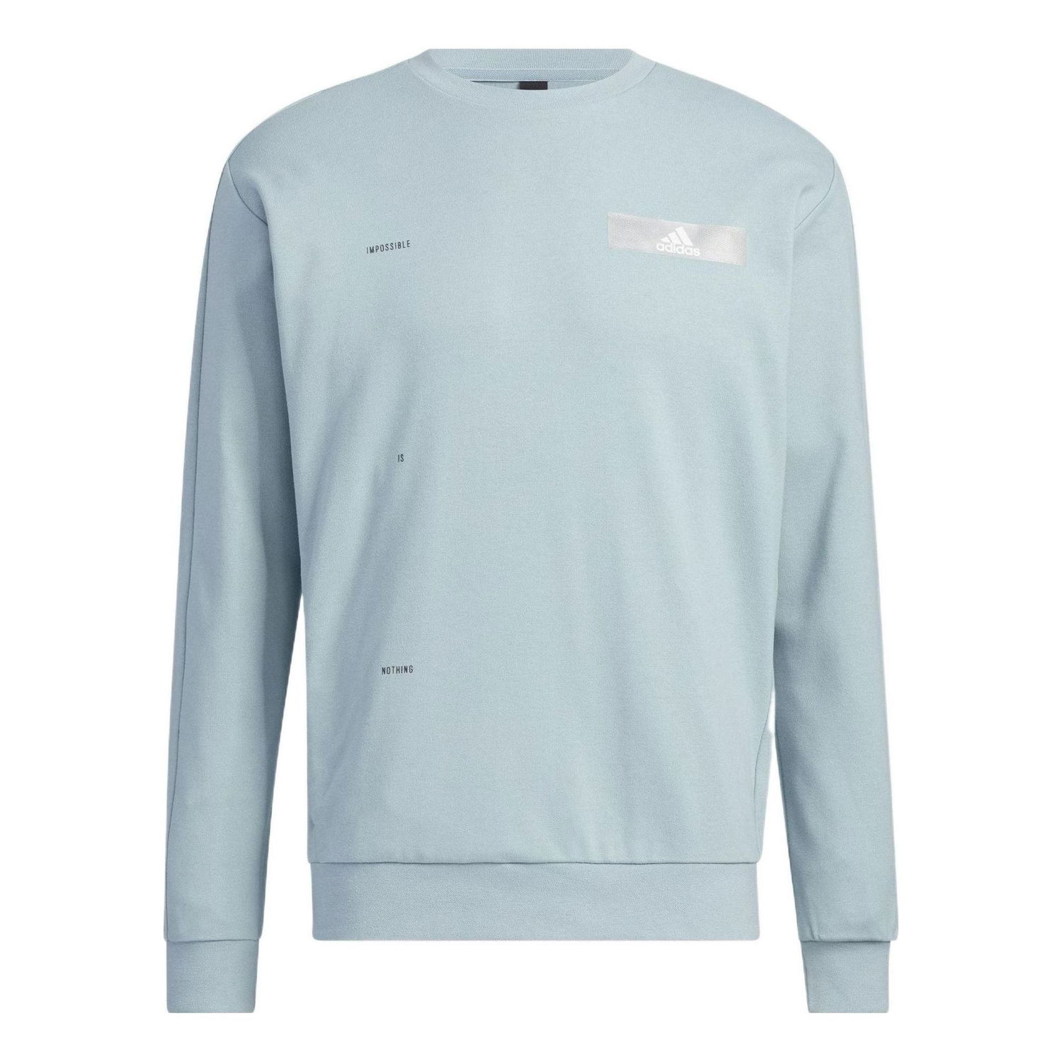 Пуловер adidas Originals Reflective Logo Sweatshirt Синьо | HY5849, 0