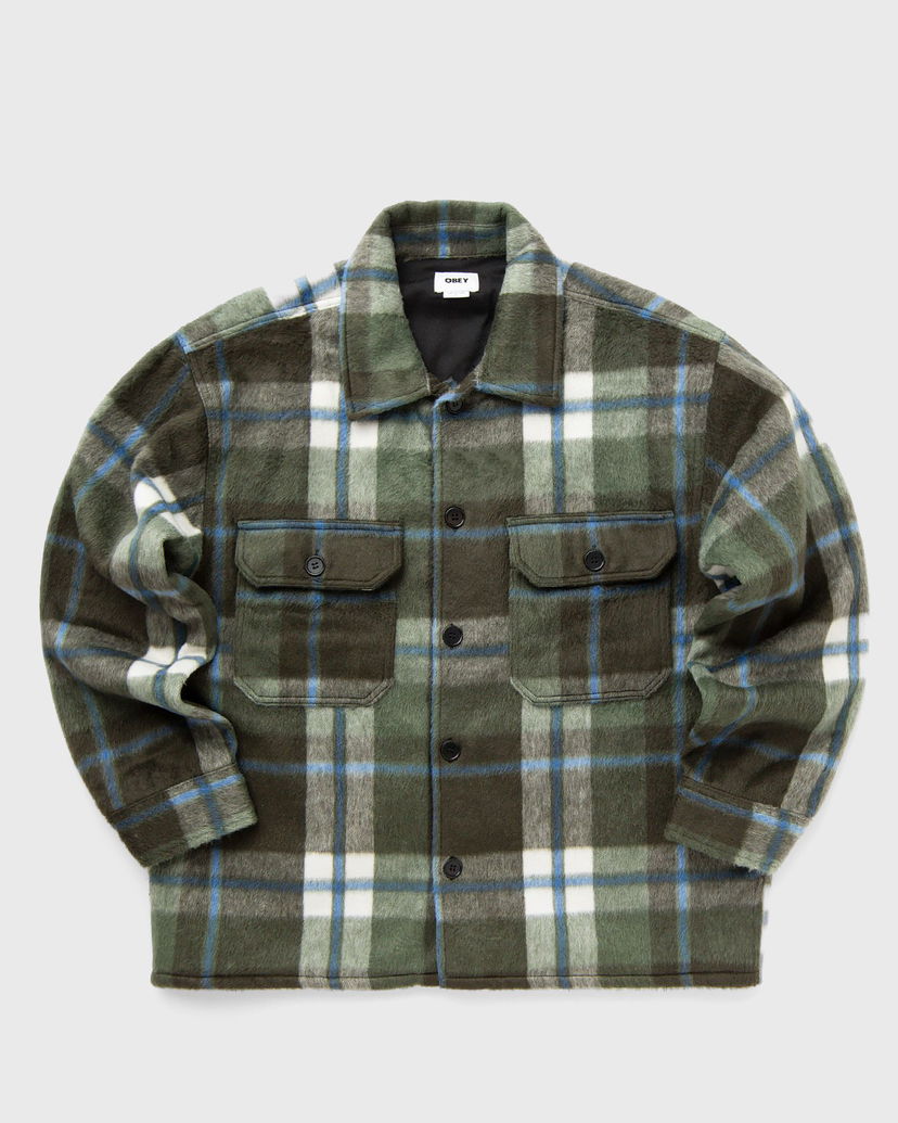 Яке OBEY Stanton Shirt Jacket Зелено | 121160062-RSI