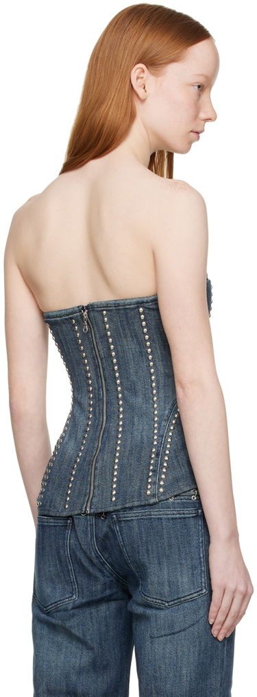Потник Miaou Miaou Libra Denim Corset Синьо | 7063SD2DUR, 2