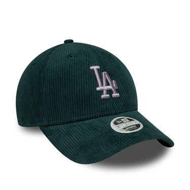 Шапка с козирка New Era Corduroy 9FORTY LA Dodgers Adjustable Cap Зелено | 60691358, 2