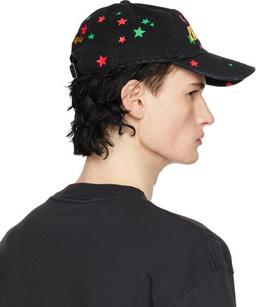 Шапка с козирка Palm Angels 'Paradise' Palm Baseball Cap Черно | PMLB108S25FAB0031018, 2