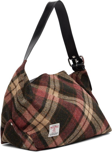 Голяма пазарска чанта Vivienne Westwood Plaid Wool Maxime Large Tote Многоцветен | 4601000BW-W018D-, 2