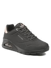 Кецове и обувки Skechers Uno Черно | 155196-BBK, 1