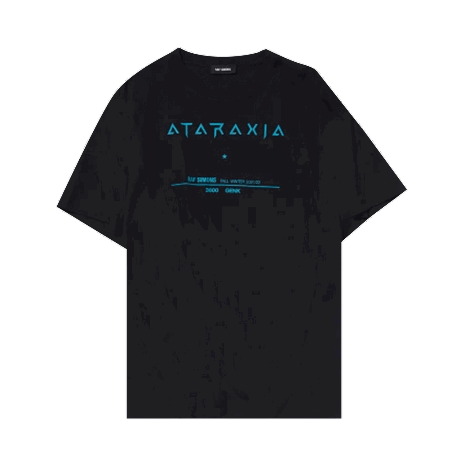 Тениска RAF SIMONS Ataraxia Tour T-Shirt Черно | 212 M125 19001 0099, 0