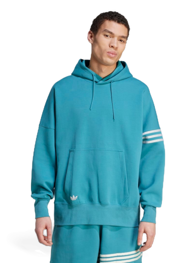 Суитчър adidas Originals Adicolor Neuclassics Hoodie Тюркоазено | IL2515