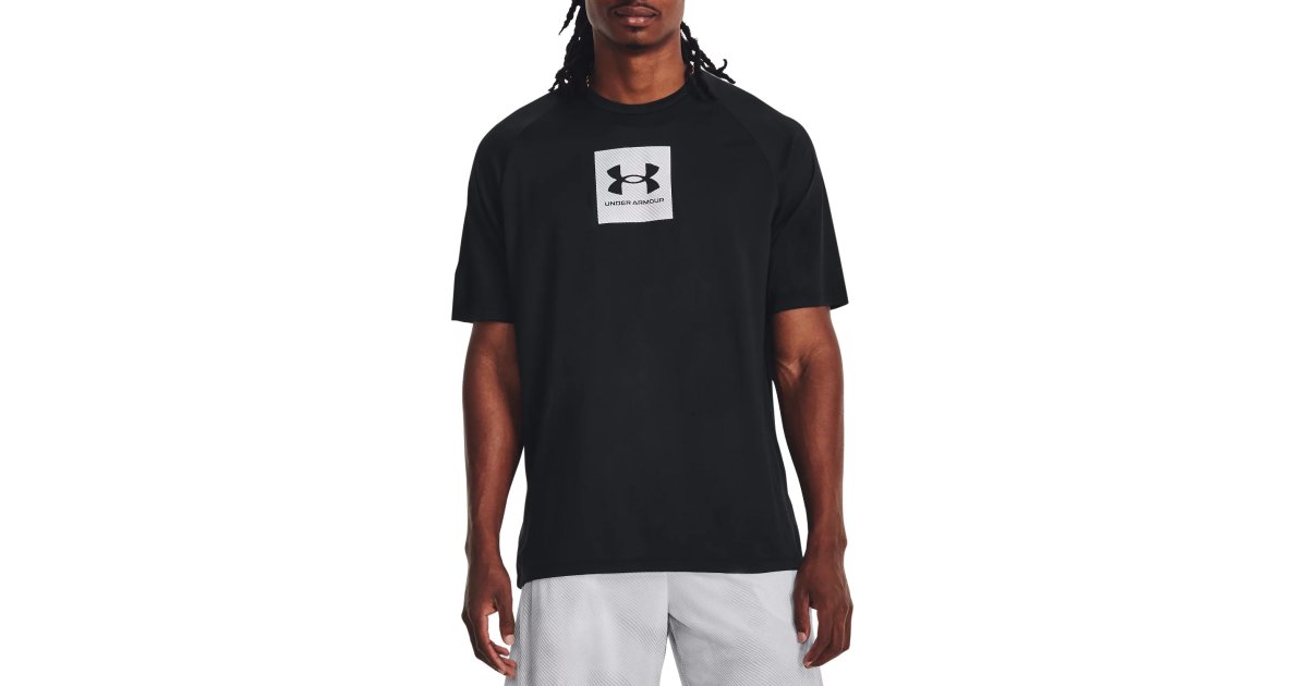 Тениска Under Armour Tech™ Print Fill Tee Черно | 1380785-001, 1