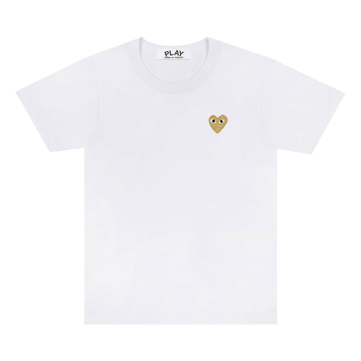 Тениска Comme des Garçons PLAY Heart T-Shirt Бяло | AZ T215 051 4, 1