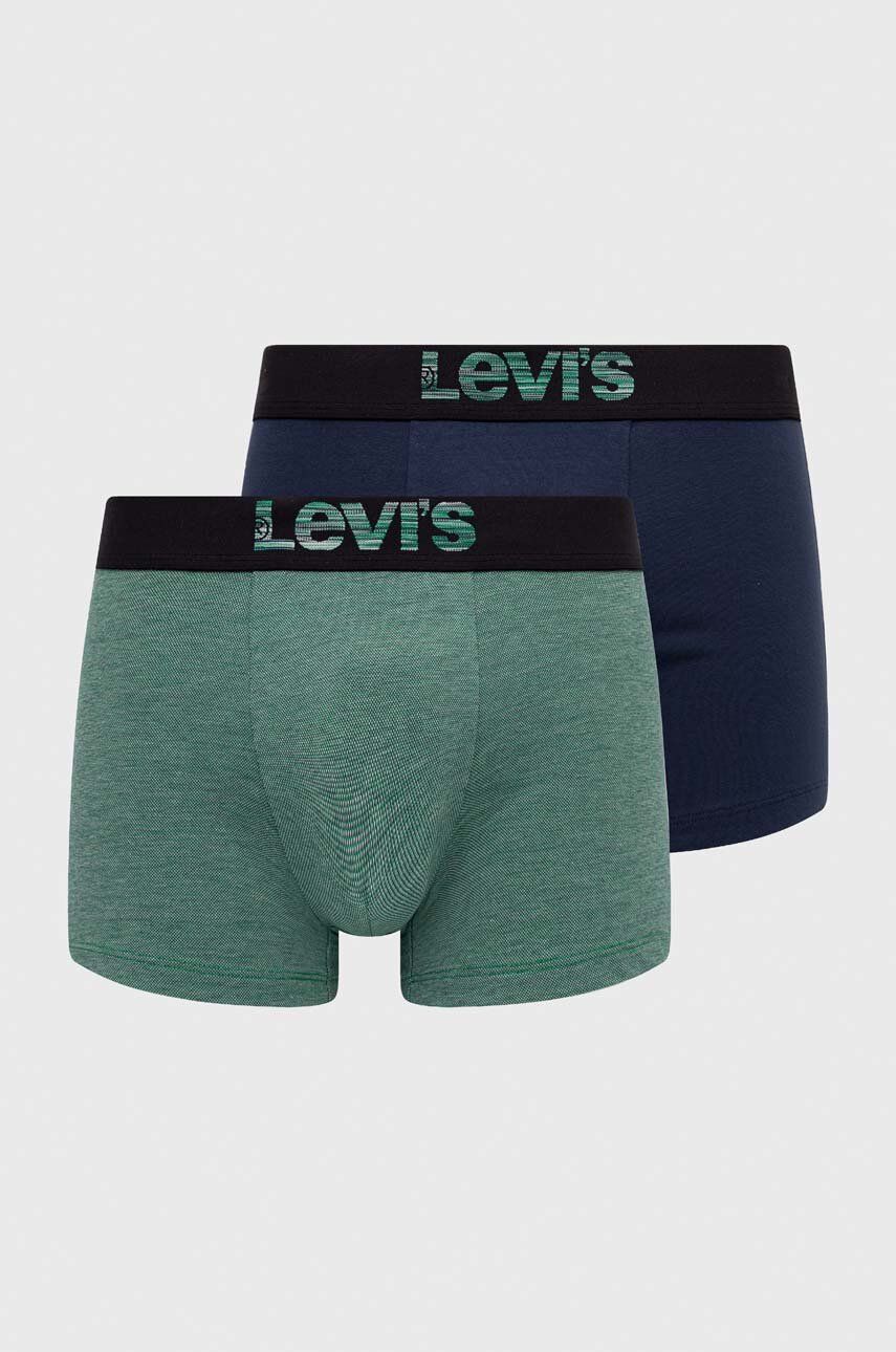 Боксерки Levi's Boxers 2-pack Зелено | 37149.0831, 0