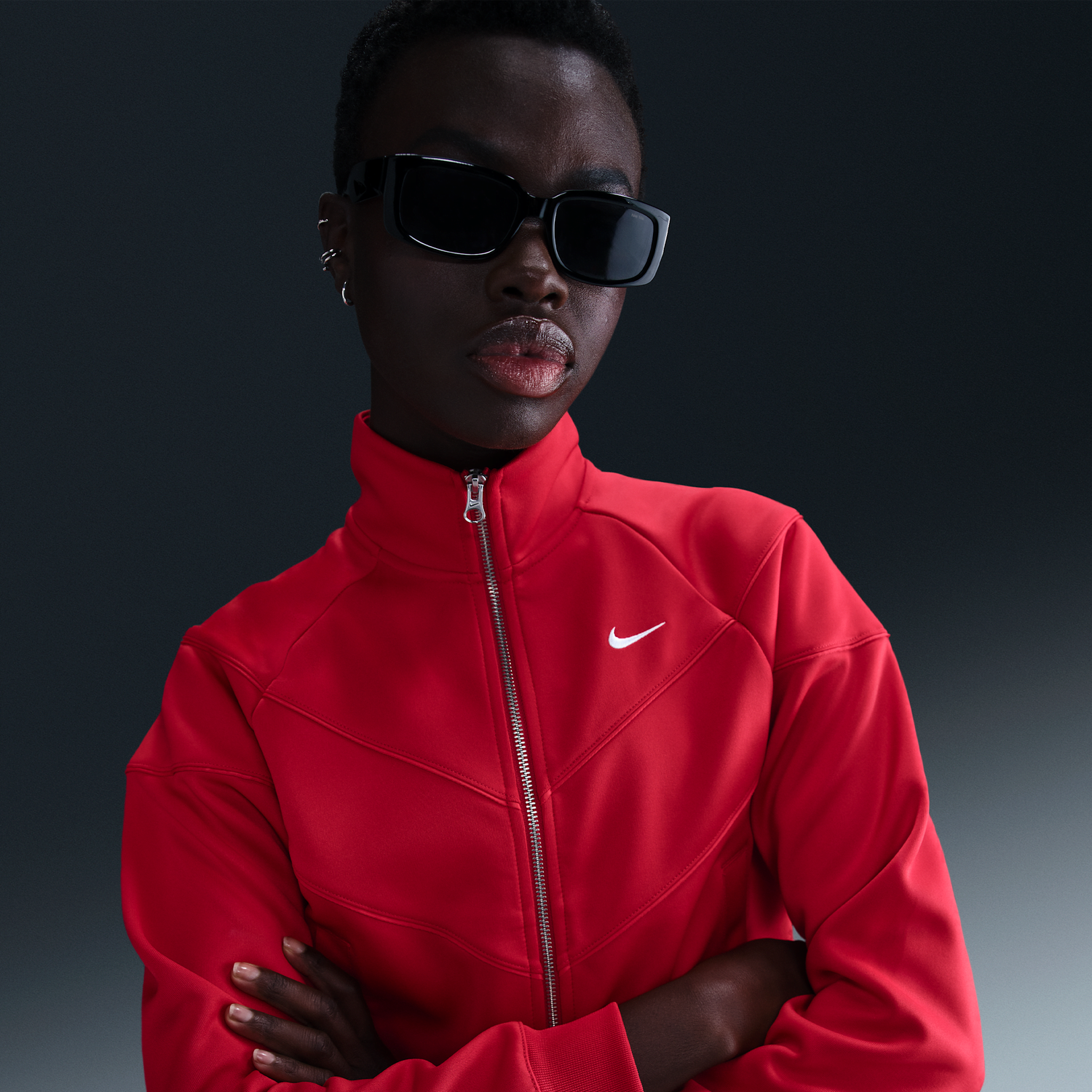 Комплект Nike Nike Sportswear Windrunner Knit Jacket Червено | HJ0975-657, 1