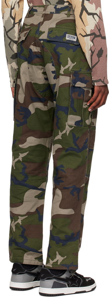 Карго панталони BBC IceCream ICECREAM Running Dog Cargo Pants Зелено | IC24209, 2