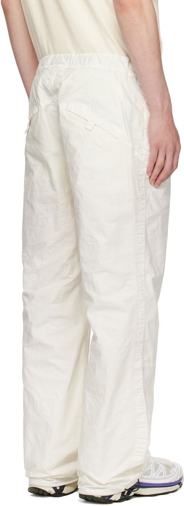 Карго панталони Stone Island Stone Island Organic Look Nylon Panama-TC Cargo Pants Бяло | K1S15 3100010 S0069, 2