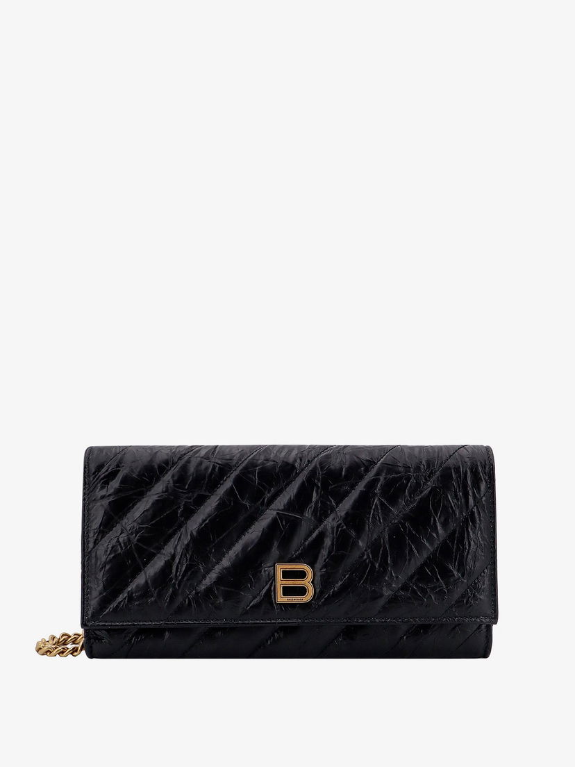 Портфейл Balenciaga CRUSH Черно | 781723210J11000