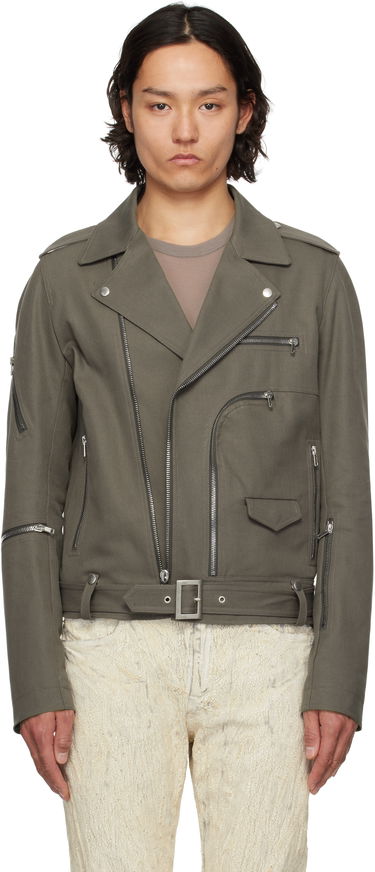 Яке Rick Owens Rick Owens Hollywood Bauhaus Stooges Jacket Зелено | RL01E5717 CTES, 0