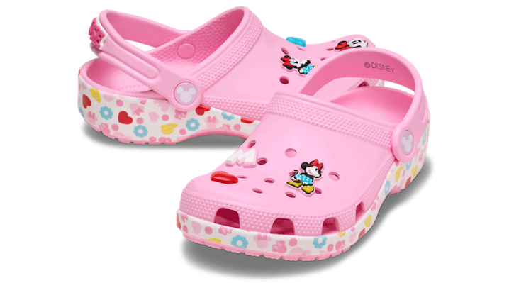 Кецове и обувки Crocs Mickey & Friends Minnie Classic Clogs Розово | 211147-90H, 1