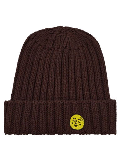 Шапка Sky High Farm Recycled Cotton Chunk Beanie Кафяво | SHF01K001 1