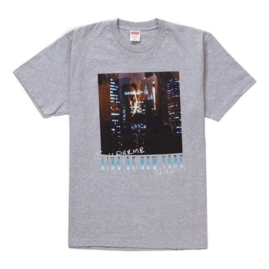 Тениска Supreme Christopher Walken King Of New York T-Shirt Сиво | SUP-SS19-236