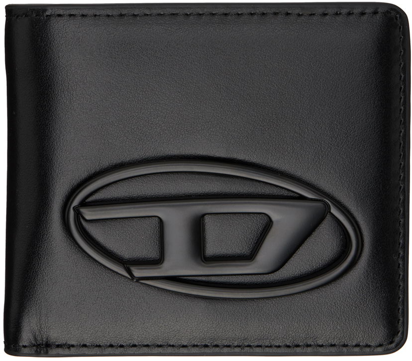 Портфейл Diesel Bi-Fold Leather Wallet Черно | X10123-PR818-T8013