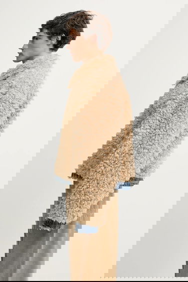 Яке DAILY PAPER Reversible Fur Jacket Oversize Бежово | 2521018, 1