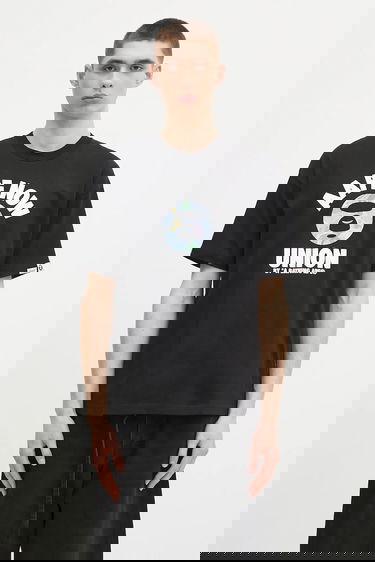 Тениска AAPE by A Bathing Ape Basic Graphic T-shirt Черно | AAPTEM1643XXO, 0