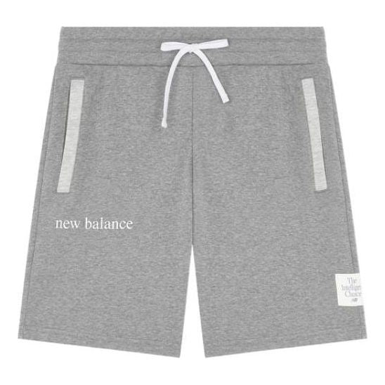 Къси панталони New Balance Essential Logo Shorts Сиво | AMS21552-HC, 0