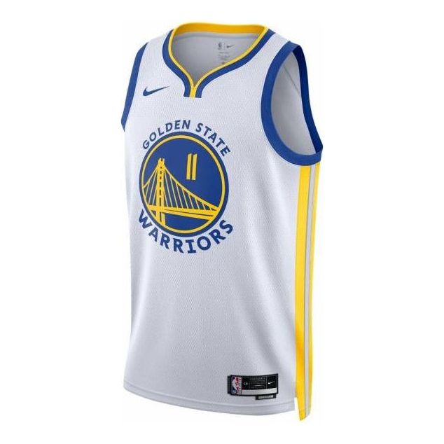 Фланелка Nike Golden States Warriors Klay Thompson Association Edition Swingman Jersey Бяло | DN2077-101