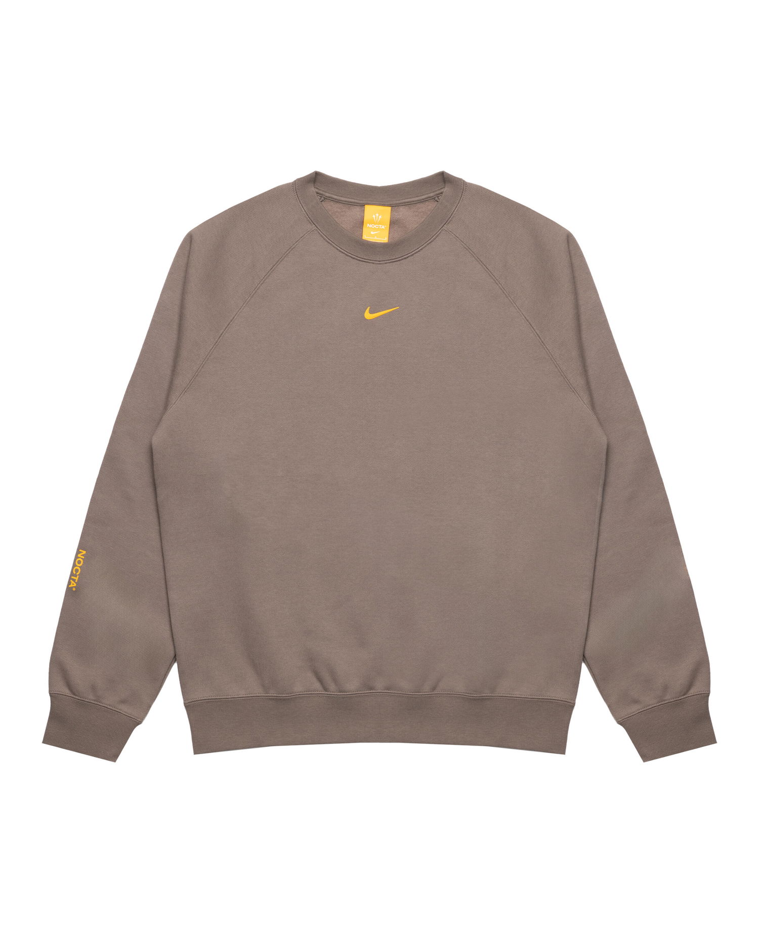 Суитчър Nike NOCTA Crewneck Sweatshirt Кафяво | FN8160-042, 0