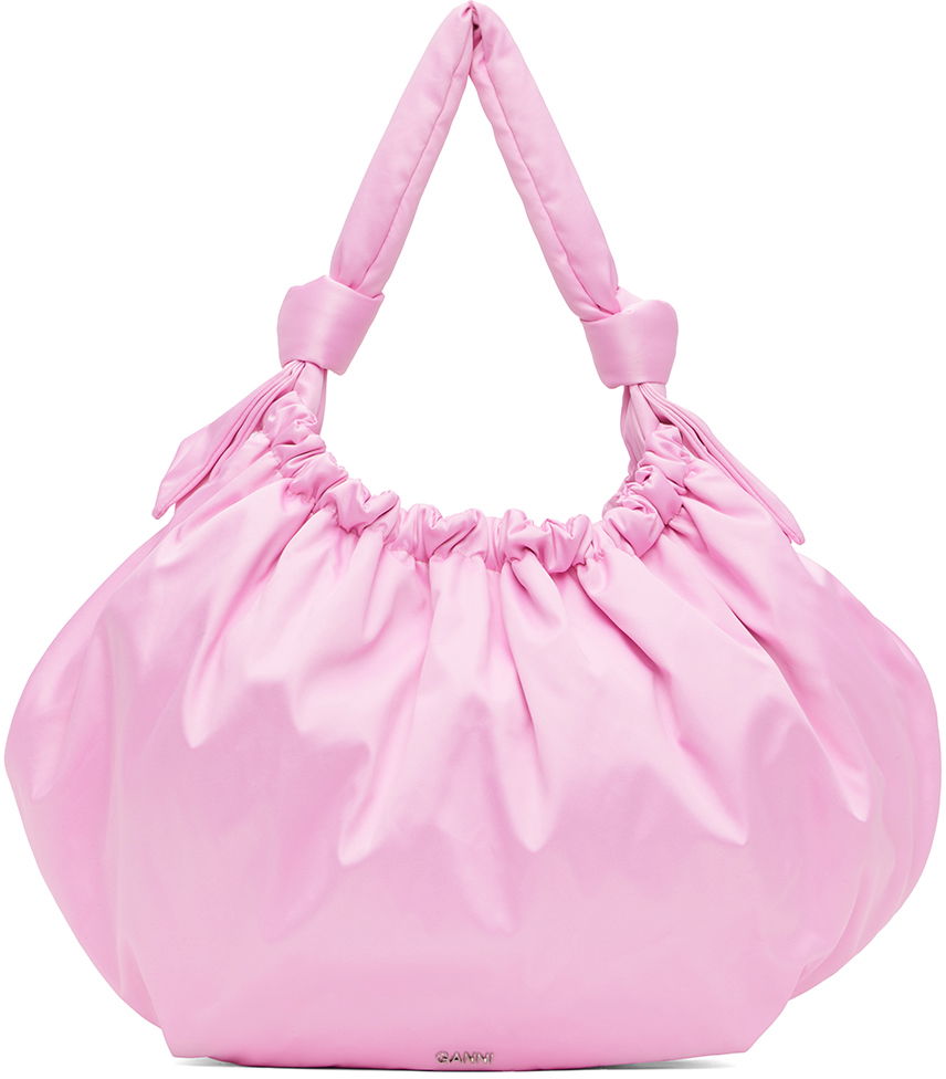Чанта през рамо GANNI GANNI Large Occasion Bag Розово | A4717, 0