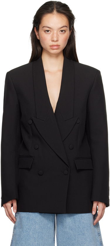 Яке Coperni Double-Breasted Tailored Blazer Черно | COPV58BISF3004, 0