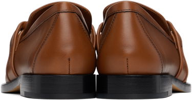 Кецове и обувки Bottega Veneta Bottega Veneta Astaire Knotted Leather Loafers Кафяво | 796696 V4AF0, 1