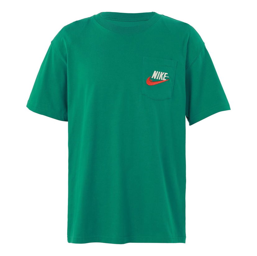 Тениска Nike Sportswear T-Shirt with Pocket Зелено | DM6426-365