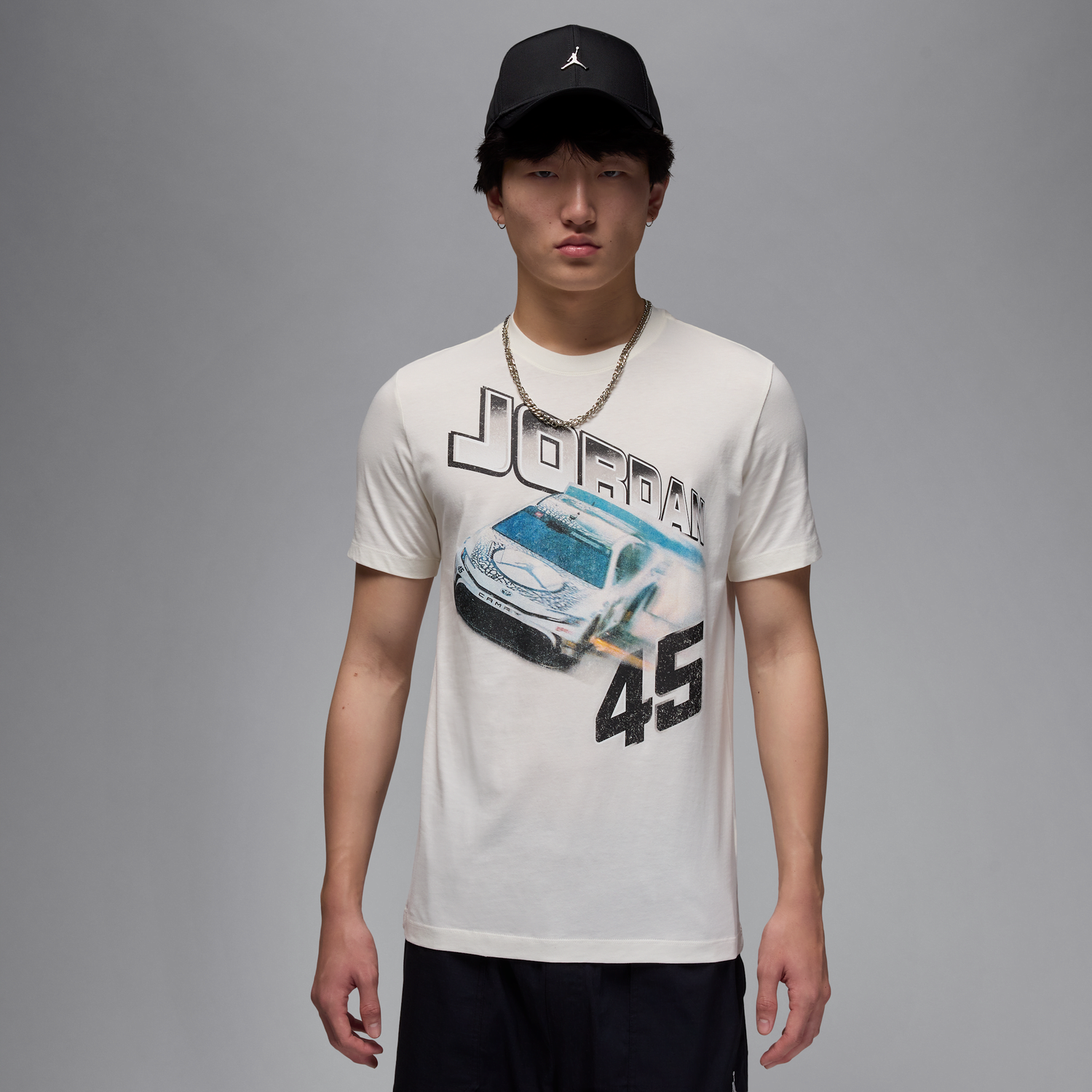 Тениска Jordan Jordan Brand Motorsports Graphic T-Shirt Бяло | IB7351-133, 0