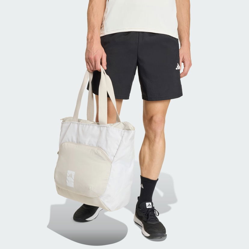 Голяма пазарска чанта adidas Performance Classic Summer Tote Bag Бежово | JZ0189
