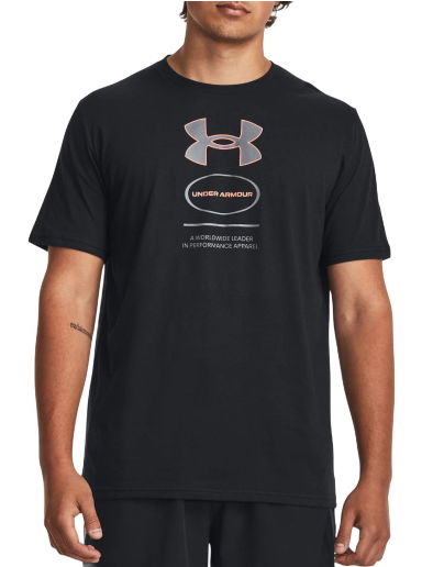 Тениска Under Armour Branded Gel Stack Tee Черно | 1380957-001