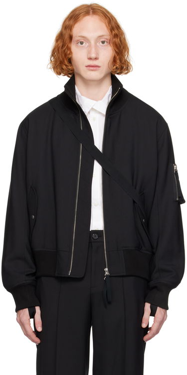 Яке бомбър Helmut Lang Seatbelt Bomber Jacket Черно | O02HM102, 0