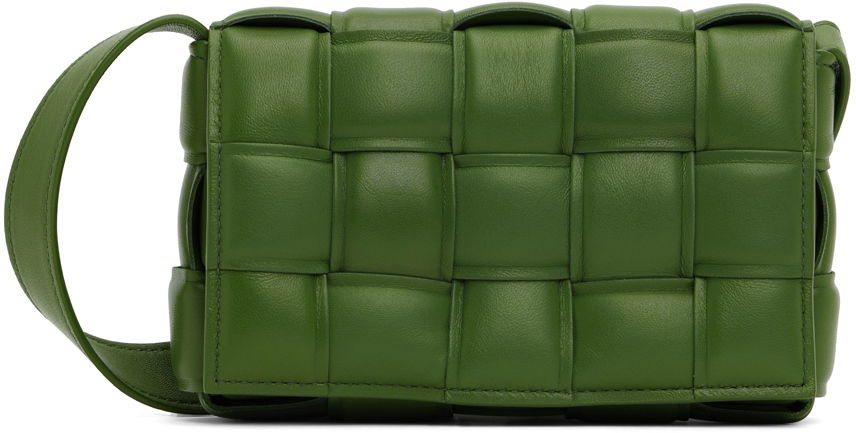 Чанта за кръста Bottega Veneta Small Padded Cassette Bag Зелено | 717506 VCQR1, 0